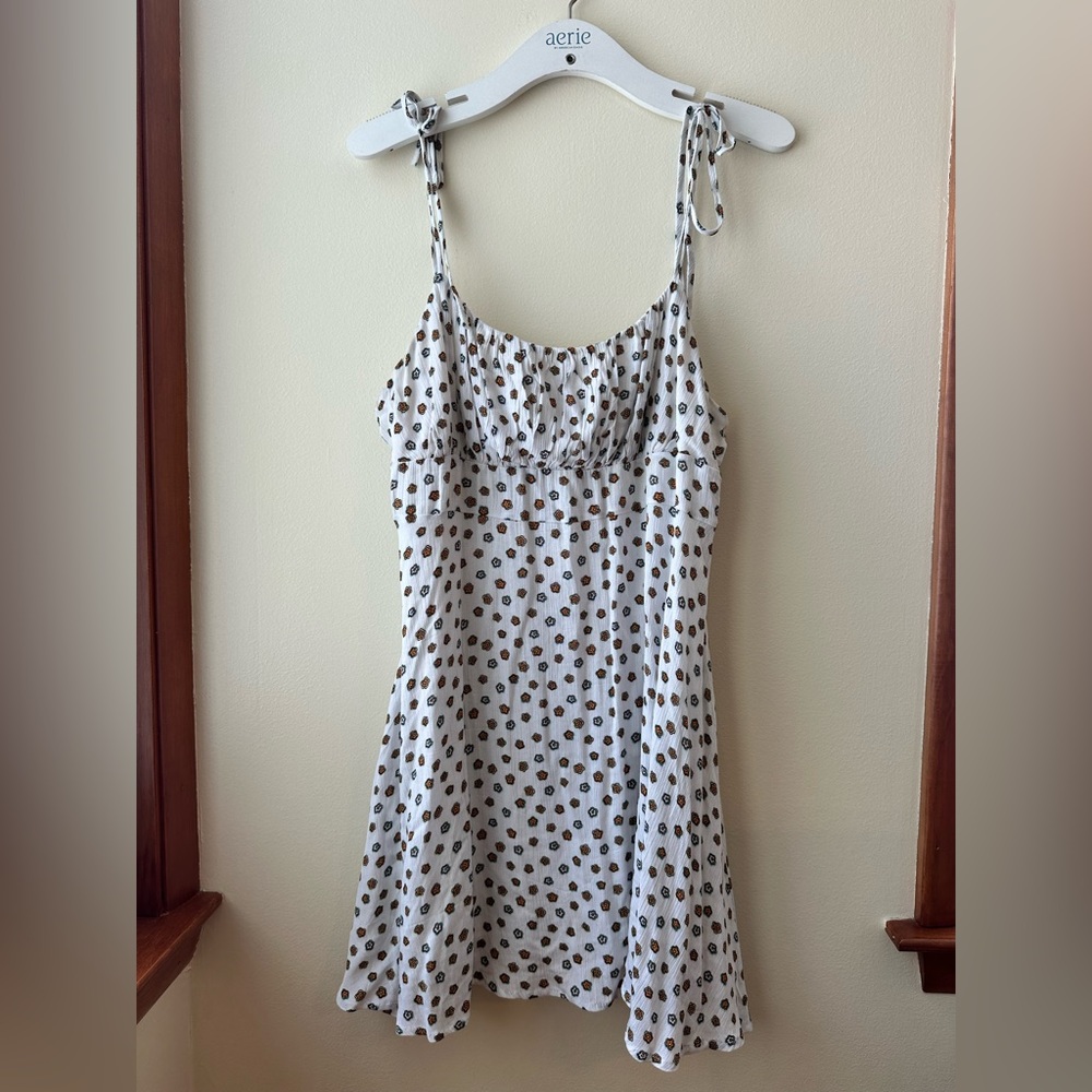Printed Mini Dress